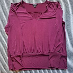 Ann Taylor top size M purple